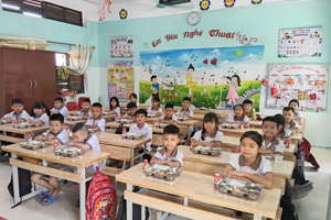 Bữa ăn học đường – Chăm lo sức khỏe, nuôi dưỡng tương lai học sinh.